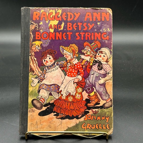 Vintage Other Vintage Raggedy Anne And Betsy String 943 Book